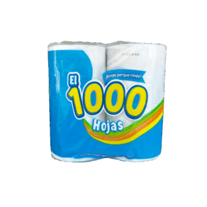 Papel Higienico 1000 hojas (1 rollo)